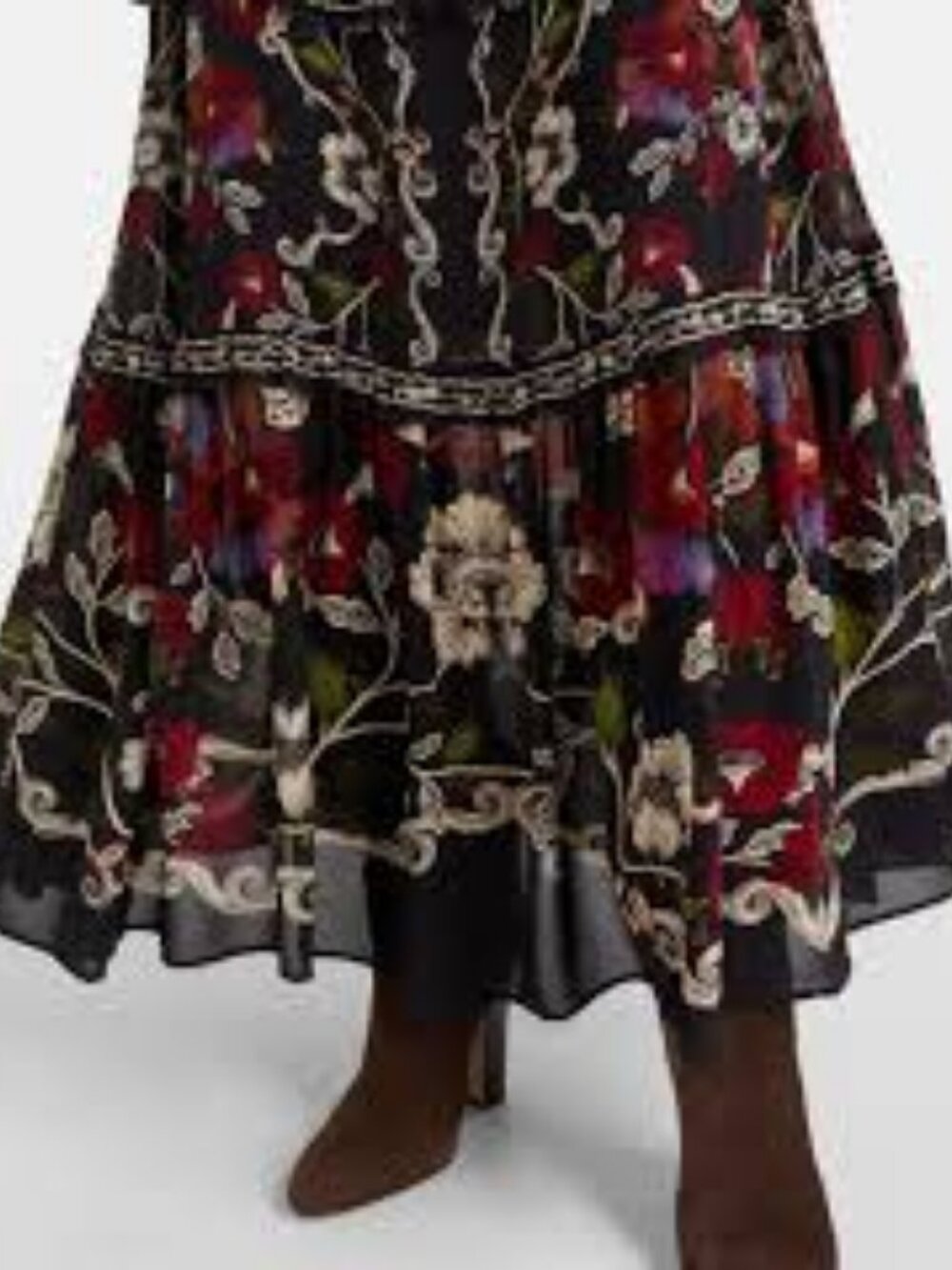 NWT  FARM Rio Rococo Flowers Maxi Dress - Picture 4 of 4